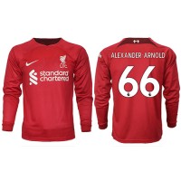 Liverpool Alexander-Arnold #66 Fotballklær Hjemmedrakt 2022-23 Langermet